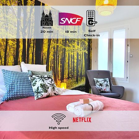 Appartement Oxygen - Lumineux Deux-Pieces A 20Min De Rouen à Caudebec-les-Elbeuf Extérieur photo