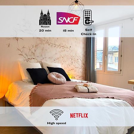Appartement Oxygen - Lumineux Deux-Pieces A 20Min De Rouen à Caudebec-les-Elbeuf Extérieur photo