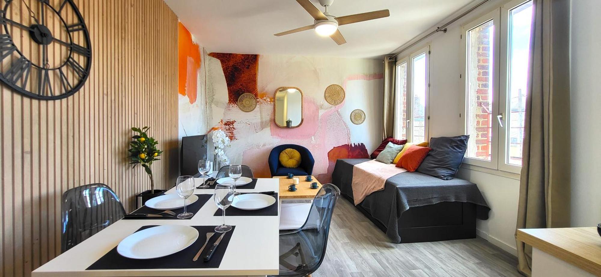 Appartement Oxygen - Lumineux Deux-Pieces A 20Min De Rouen à Caudebec-les-Elbeuf Extérieur photo