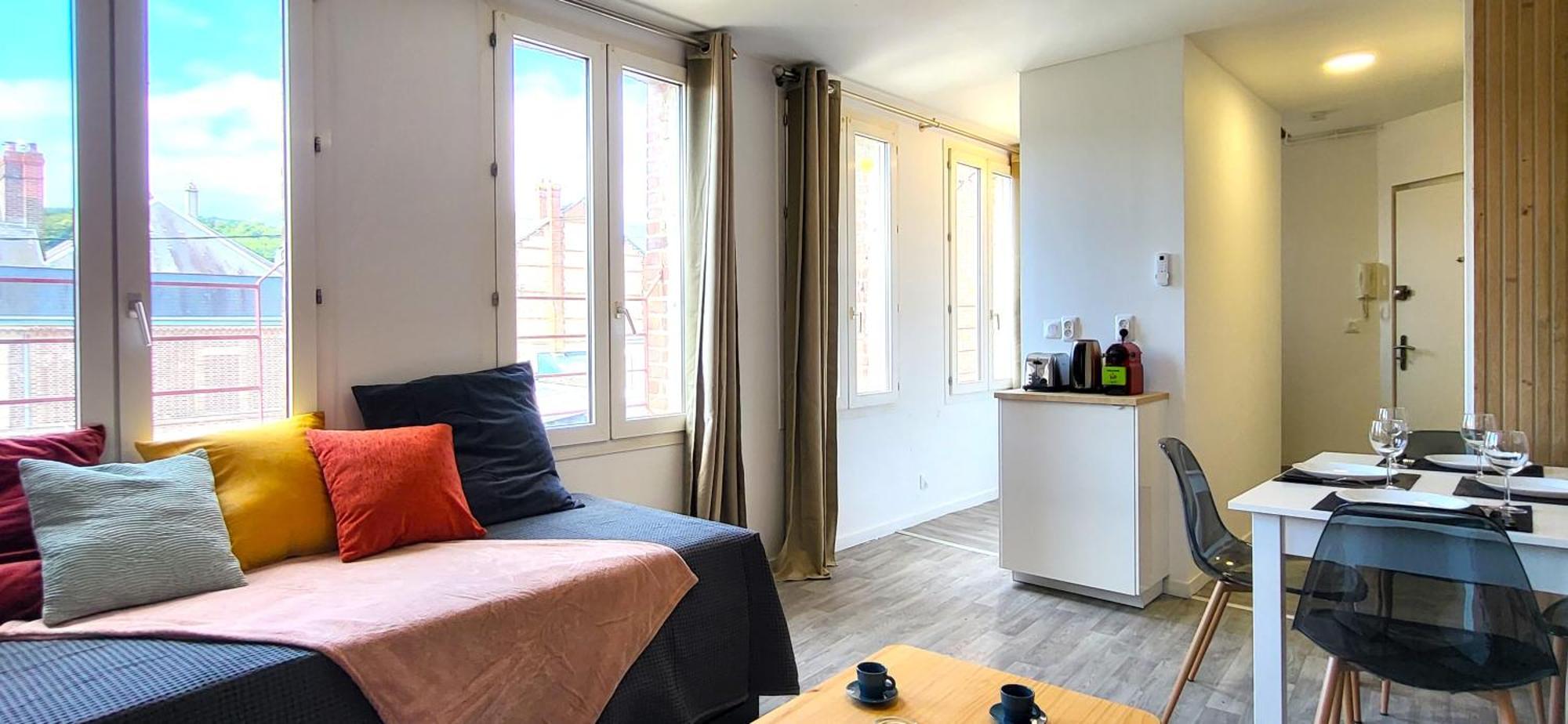 Appartement Oxygen - Lumineux Deux-Pieces A 20Min De Rouen à Caudebec-les-Elbeuf Extérieur photo