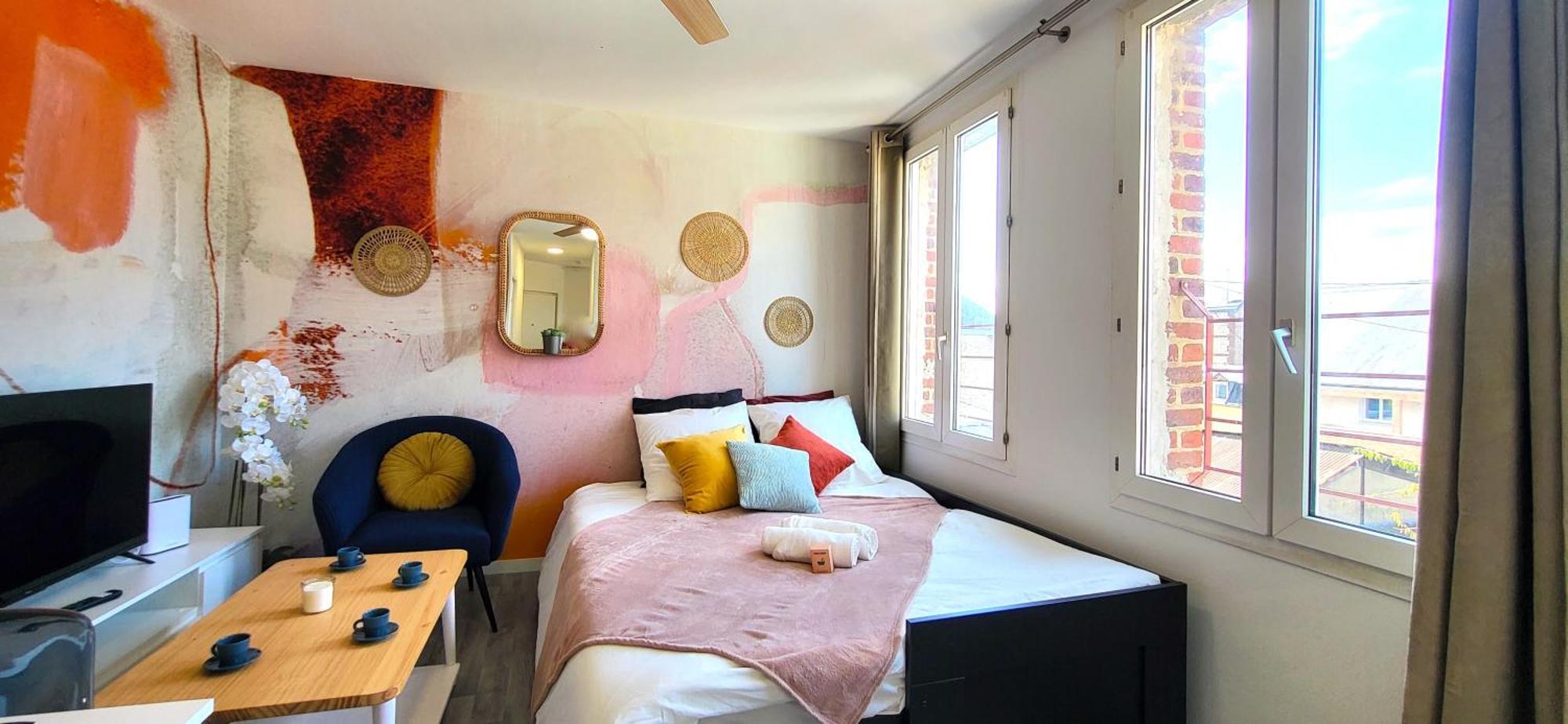 Appartement Oxygen - Lumineux Deux-Pieces A 20Min De Rouen à Caudebec-les-Elbeuf Extérieur photo